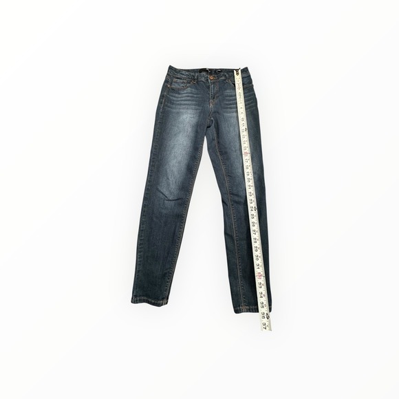 1822 Denim Jeans Womens 10 Blue Adrianna Skinny High Rise Stretch Dark Wash - Picture 7 of 11